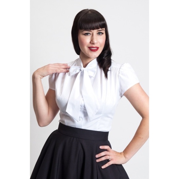 *SOLD* Heart of Haute Estelle Blouse - White - Picture 5 of 12